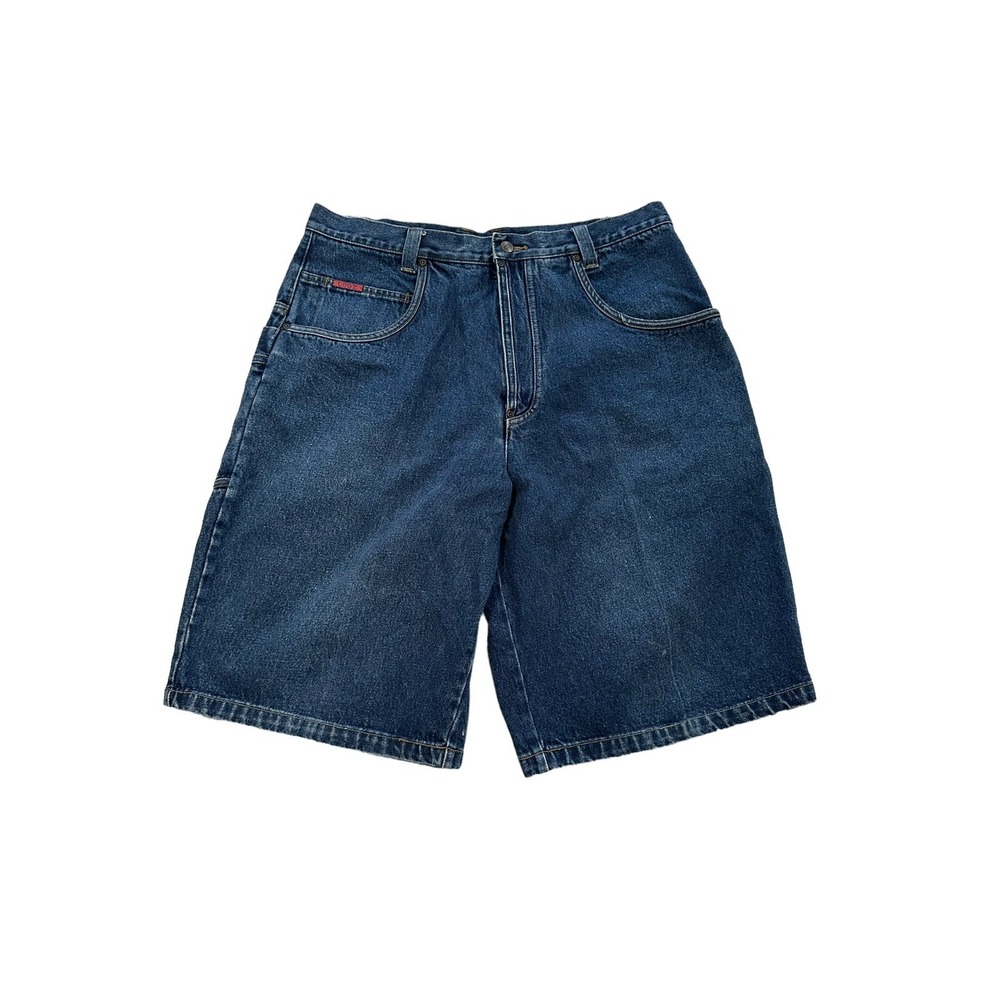 Vintage Lugz  Shorts Adult 36 Blue Carpenter Baggy‎ Pocket Mens